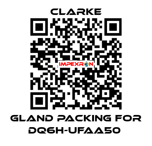 Gland Packing for DQ6H-UFAA50  Clarke