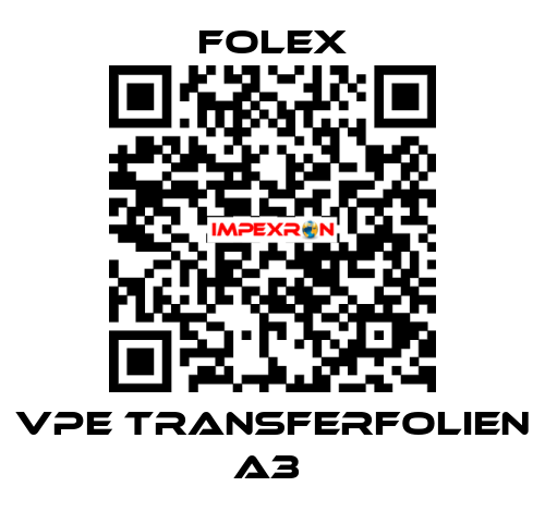 VPE Transferfolien A3  Folex