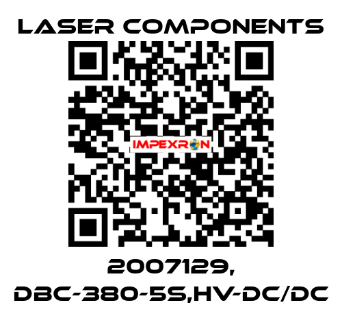 2007129, DBC-380-5S,HV-DC/DC Laser Components