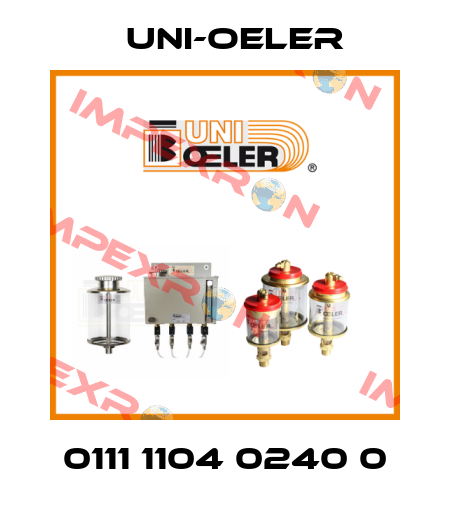 0111 1104 0240 0  Uni-Oeler
