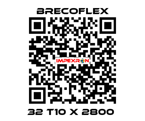 32 T10 x 2800  Brecoflex