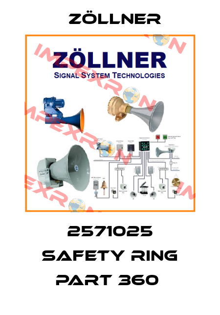 2571025 SAFETY RING PART 360  Zöllner
