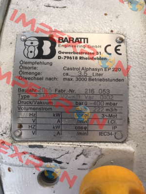 V2-KR Var.0102 Baratti