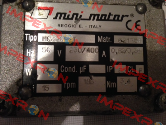 MC 320 P2T - B5  Minimotor