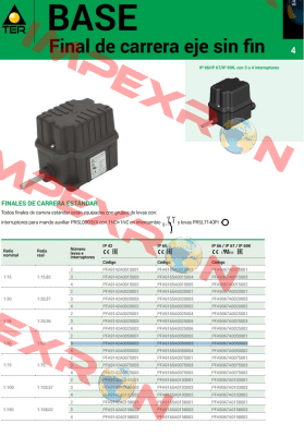 PFA9067A0050003 Ter Tecno Elettrica Ravasi