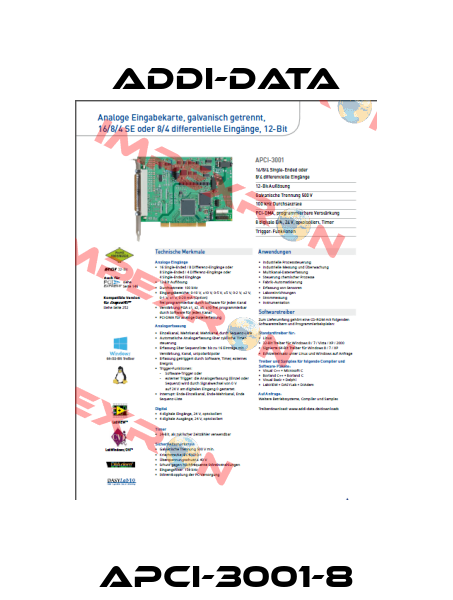 APCI-3001-8 ADDI-DATA