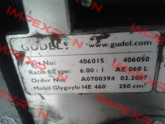 P/N: 406015 Güdel