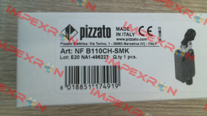 NF B110CH-SMK Pizzato Elettrica