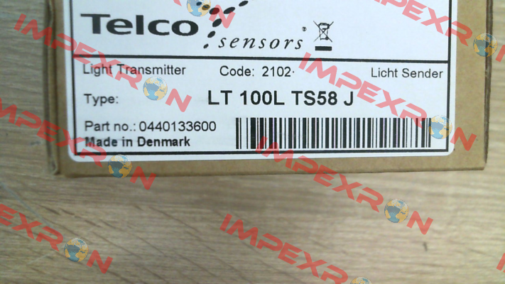 p/n: 8808, Type: LT-100L-TS58-J Telco