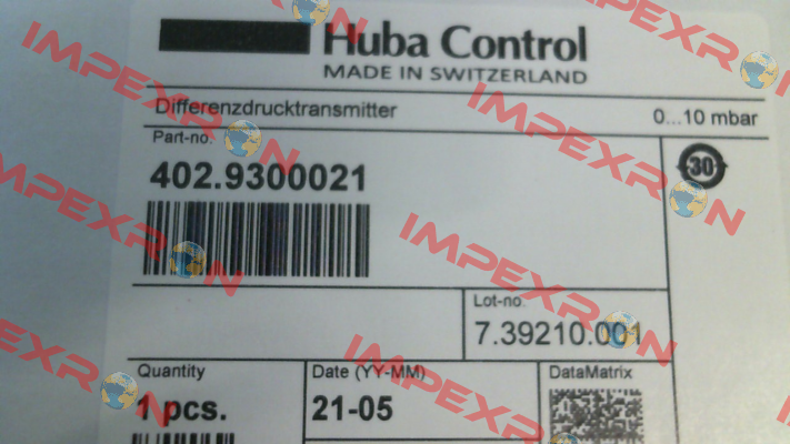 402.9300021 Huba Control