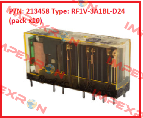 P/N: 213458 Type: RF1V-3A1BL-D24 (pack x10) Idec