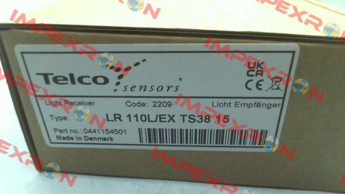 p/n 5544, Type: LR-110L/EX-TS38-15 Telco